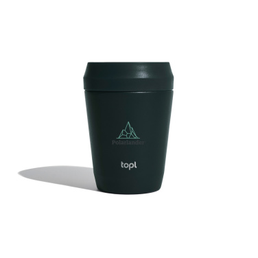 Logotrade mainoslahja tuotekuva: Topl Kierrätysteräs To Go Tumbler patentoitu 360 kansi 235ml