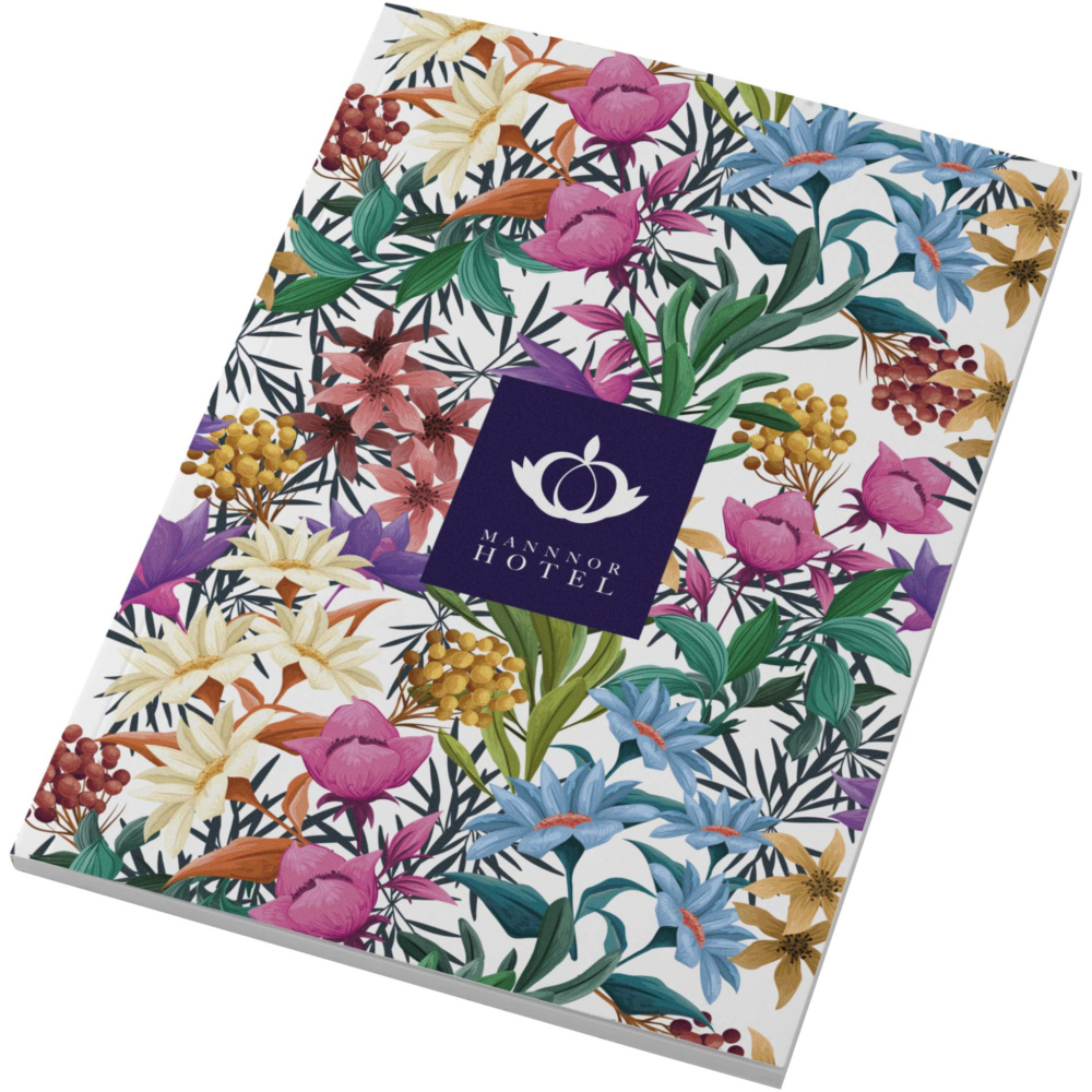 Logo trade mainoslahjat ja liikelahjat kuva: Novella Austen pehmeäkantinen A5-muistivihko, 50 arkkia