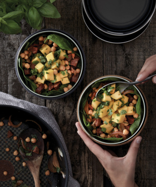 Logo trade mainoslahja kuva: Black+Blum lasinen lounaskulho 750ml