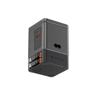 Logo trade liikelahjat tuotekuva: Urban Vitamin Sacramento 105WGAN -laturi, kaapelit