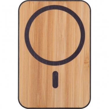 Logo trade mainostuote kuva: Langaton varavirtalähde 5 000 mAh CAIRO