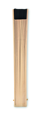 Logo trade liikelahjat mainoslahjat kuva: Puinen viuhka