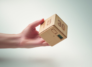 Logo trade mainostuote kuva: Bambu twist ajastin