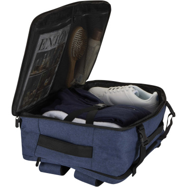 Logo trade mainoslahjat tuotekuva: Libra 17" GRS-kierrätetty käsimatkatavarareppu, 25 L