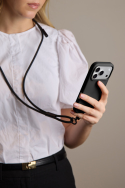 Logotrade liikelahjat mainoslahjat tuotekuva: VINGA Baltimore RCS -puhelinranneke latauskaapelilla