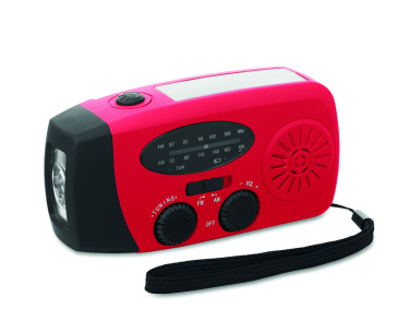 Logotrade liikelahja mainoslahja kuva: Radio SOS LED-taskulampulla