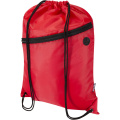 Oriole RPET narureppu, jossa vetoketjullinen etutasku, 5 l, Punainen