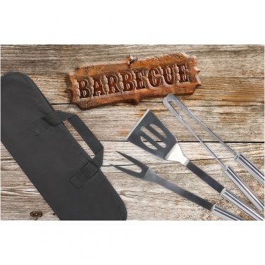 Logotrade firminės dovanos nuotrauka: Barcabo BBQ 3 dalių rinkinys