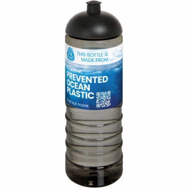 Logotrade verslo dovanos nuotrauka: H2O Active® Eco Treble 750 ml sportinis buteliukas su kupolu dangteliu 