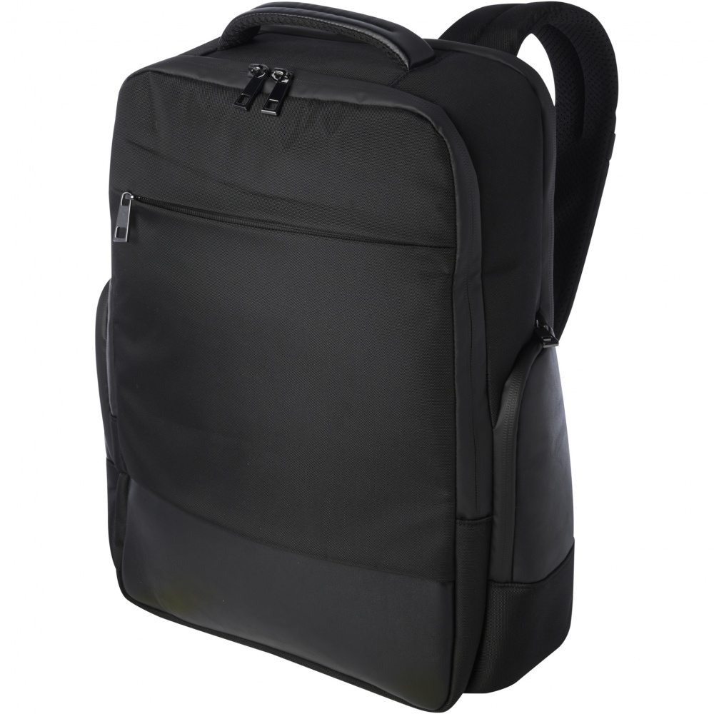 Logotrade reklaminiai produktai nuotrauka: Expedition Pro 15,6" GRS perdirbto nešiojamojo kompiuterio kuprinė 25L