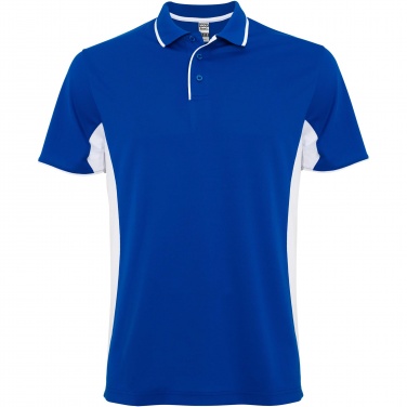 : Montmelo unisex sportinis polo trumpomis rankovėmis