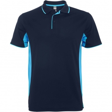 Logotrade verslo dovanos nuotrauka: Montmelo unisex sportinis polo trumpomis rankovėmis