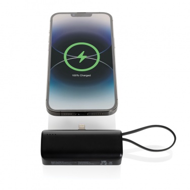 Logotrade verslo dovanos nuotrauka: Powerlink RCS rplastic 3000 mAh powerbank iOS jungtis