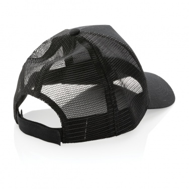 : Impact AWARE™ Brushed rctton 5 panel trucker cap, 190gr