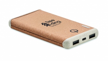 Logotrade reklaminės dovanos nuotrauka: Belaidis 10 000 mAh „PowerBank“.