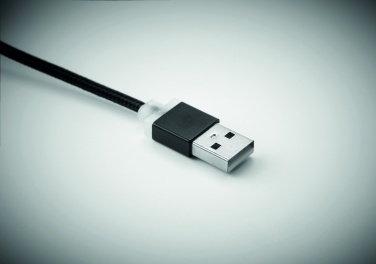 Logotrade reklaminiai produktai nuotrauka: raktų pakabukas su USB tipo C laidu