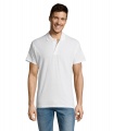 SUMMER II MEN Polo 170g, Baltas