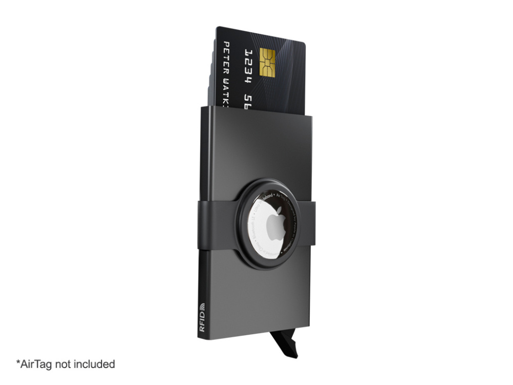 Logotrade reklaminiai produktai nuotrauka: RFID kreditinės kortelės dėklas su "AirTag" laikikliu 2163108