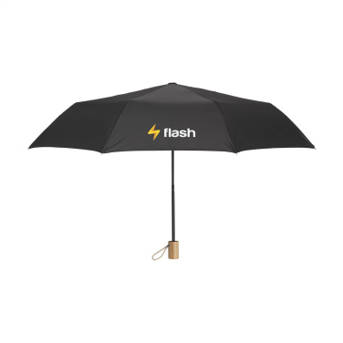 Logotrade reklaminiai produktai nuotrauka: Mini Umbrella RCS RPET sulankstomas skėtis 21 colio