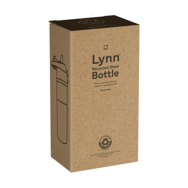 Logotrade verslo dovanos nuotrauka: Lynn RCS perdirbto plieno butelis 500 ml