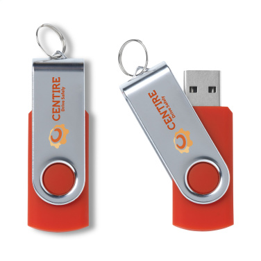 Logotrade reklaminiai produktai nuotrauka: USB Twist iš sandėlio 8 GB