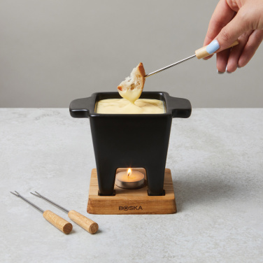 Logotrade reklaminės dovanos nuotrauka: BOSKA Tapas Fondue Nero - 300 ml