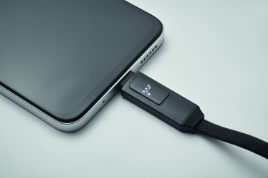 Logotrade verslo dovanos nuotrauka: 60 W įkrovimo laido raktų pakabukas