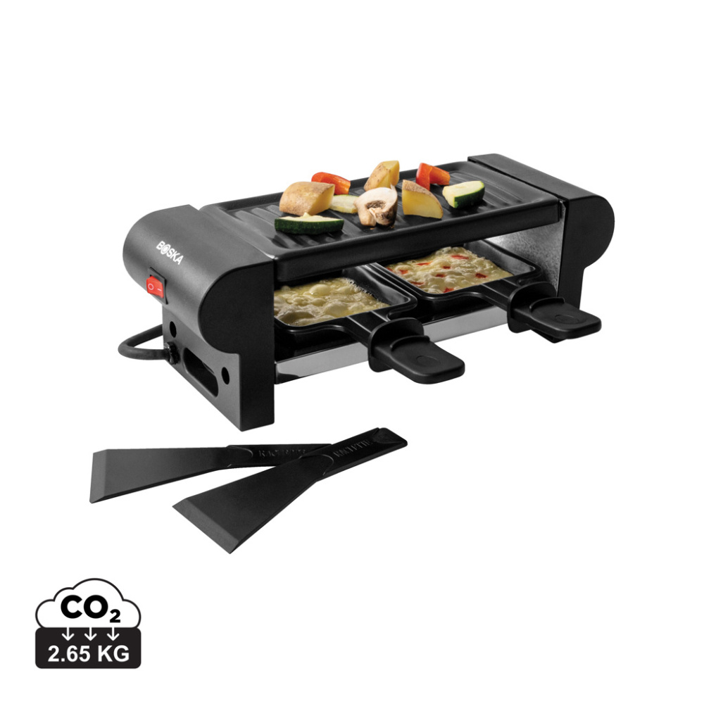 Logotrade reklaminiai produktai nuotrauka: BOSKA Gourmet Raclette Mini 220V (ES tipas F)