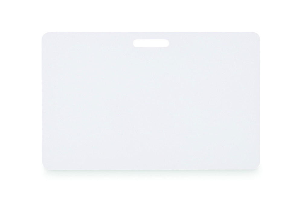 Logotrade reklaminės dovanos nuotrauka: Ženklelis su virve 54 x 86 mm