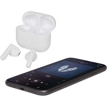 Logotrade firminės dovanos nuotrauka: „Altais“ perdirbto plastiko belaidės „Bluetooth®“ ausinės