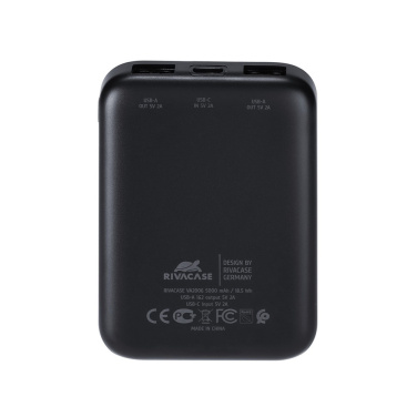 Logotrade reklaminės dovanos nuotrauka: Išorinė baterija VA2006 5000 mAh RIVACASE