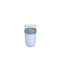 Mepal Ellipse 750+300 ml izoliuotas pietų puodas, Mėlyna