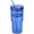 Archer 480 ml dvigubos sienelės plastikinės stiklinės, Karališkoji mėlyna