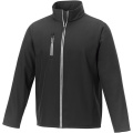 Vyriška GRS perdirbto audinio softshell striukė „Orion“, Juoda