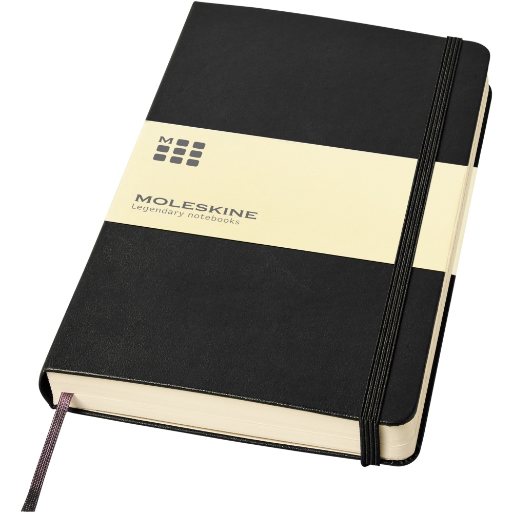 : Moleskine Classic Expanded L cieto vāku piezīmju grāmatiņa - valdīts