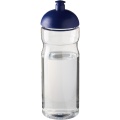 H2O Active® Base 650 ml kupola vāka sporta pudele, Caurspīdīgs / zils