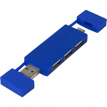 Logotrade ziemassvētku dāvanas foto: Mulan duālais USB 2.0 centrmezgls