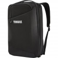 Thule Accent kabrioleta mugursoma 17L, Vienkrāsains melns