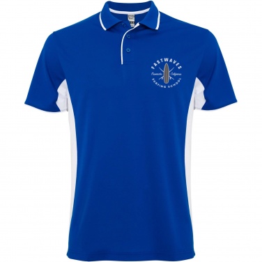 Logotrade biznesa dāvanas foto: Montmelo unisex sporta polo ar īsām piedurknēm