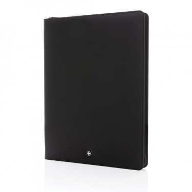 Logotrade korporatīvās dāvanas foto: Swiss Peak Heritage RCS rPU A4 portfelis ar rāvējslēdzēju