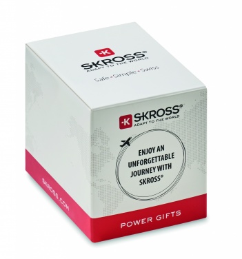 Logotrade biznesa dāvanas foto: Skross Euro USB lādētājs (AC)