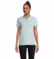 PLANET WOMEN Polo 170g, Arctic Blue