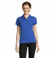 PEOPLE WOMEN POLO 210g, Karaliskā zilā