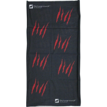 Logotrade dāvanas foto: Daudzfunkcionāla bandana BANDANA Schwarzwolf