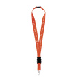 KeyCordSafety 2,4 cm, oranža