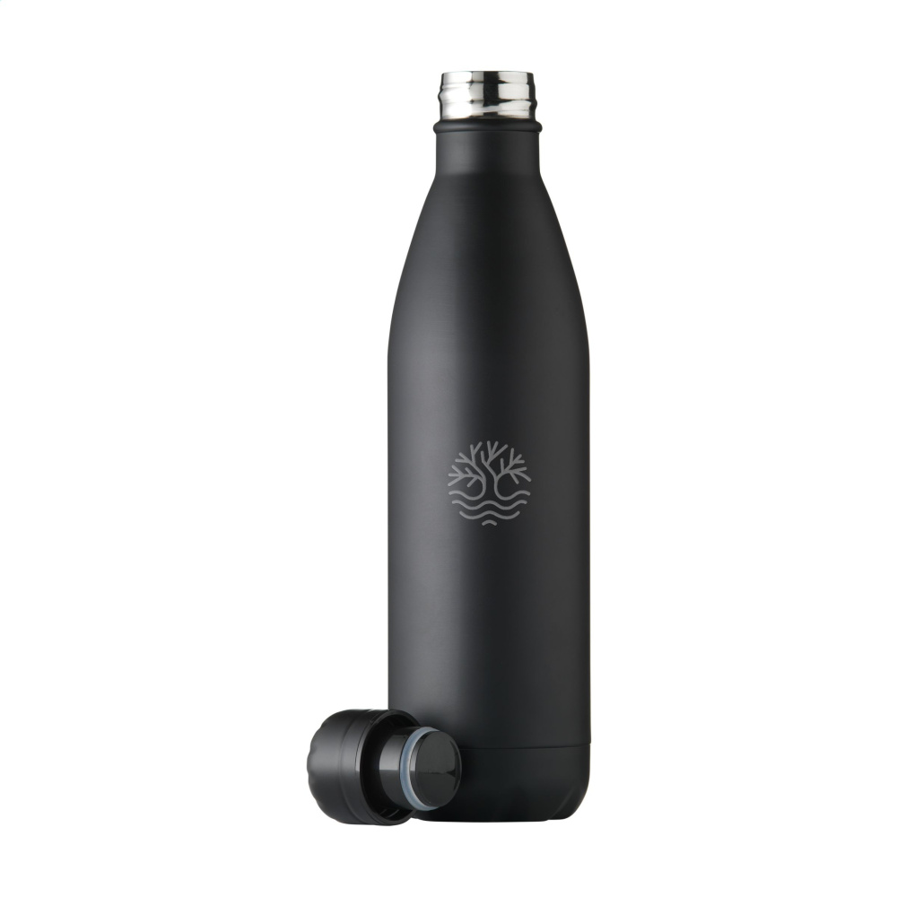 Logotrade korporatīvās dāvanas foto: Topflask RCS Recycled Steel 750 ml dzeramā pudele