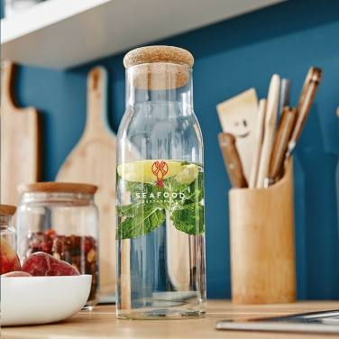 Logotrade ziemassvētku dāvanas foto: Algarve Carafe 1 L ar korķa vāciņu