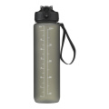 AquaSport GRS pārstrādāta ūdens pudele 1000 ml, melns