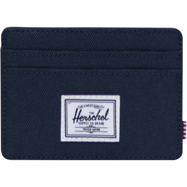 Logotrade Ideja dāvanas foto: Herschel Charlie pārstrādāts RFID karšu turētājs