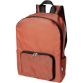 EcoFold RPET saliekamā mugursoma 15L, Ķieģelis